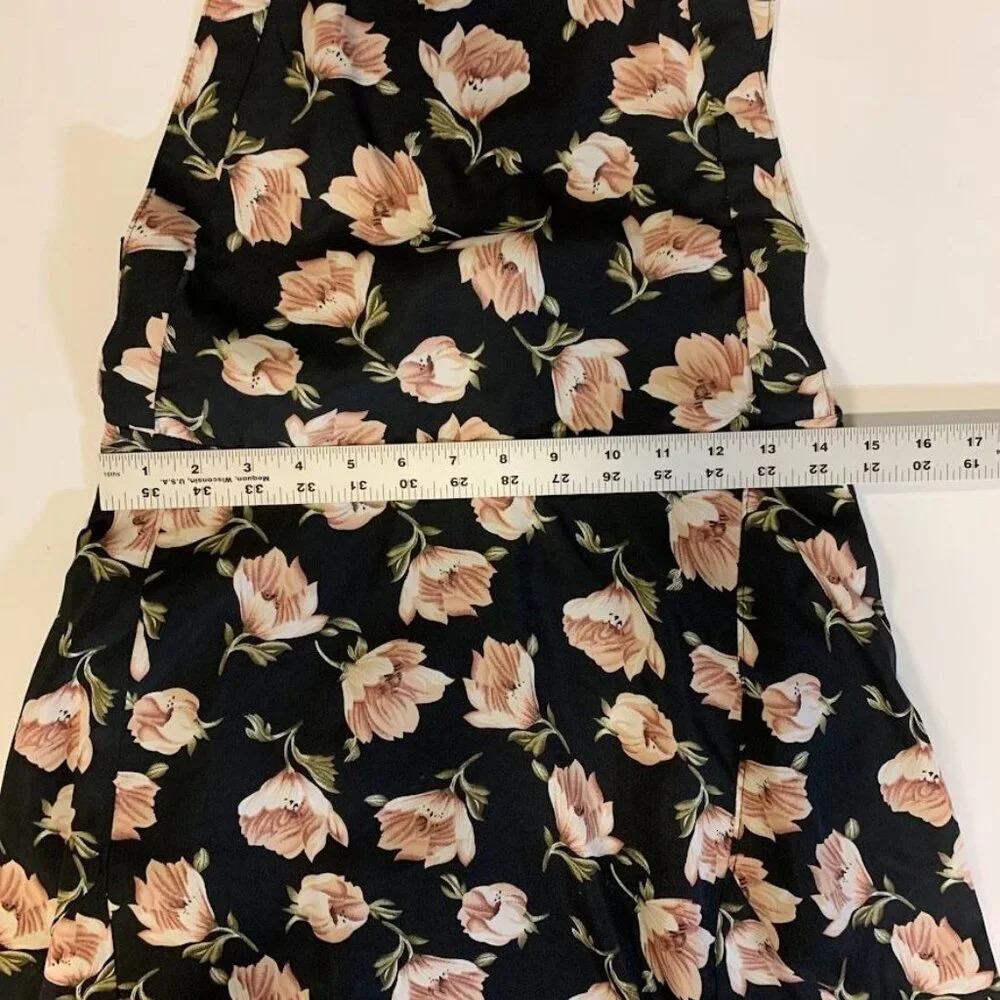 Storia Women's Kalani Floral Fit and Flare Sleeveless Mini Dress Size S - Picture 14 of 16